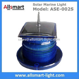China las luces marinas solares de destello de la acuicultura de 2-3NM 15LED con el punto conducen la lámpara solar de la seguridad de la boya de la señal del mar de la aguja del pájaro proveedor